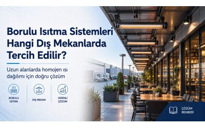 Borulu Isıtma Sistemleri Hangi Dış Mekanlarda Tercih Edilir?