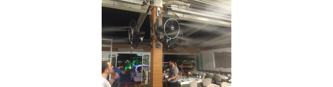 Cafe ve Restoranlarda Buharlı Serinletme Sisteminin Önemi Cafe ve Restoranlarda Buharlı Serinletme Sisteminin Önemi