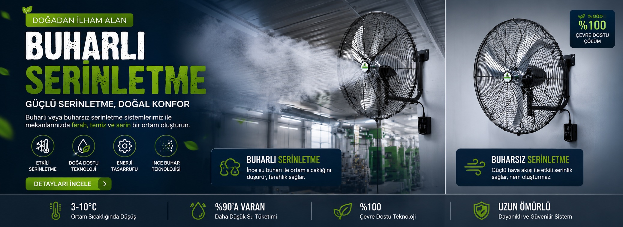 Endüstriyel Vantilatörler