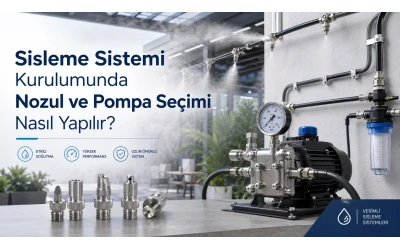 Sisleme Sistemi Kurulumunda Nozul ve Pompa Seçimi Nasıl Yapılır?