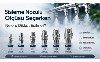 Sisleme Nozulu Ölçüsü Seçerken Nelere Dikkat Edilmeli?