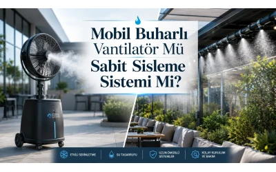 Mobil Buharlı Vantilatör Mü Sabit Sisleme Sistemi Mi?