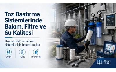 Toz Bastırma Pompası ve Hat Kurulumu İçin Temel Kriterler
