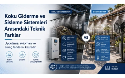 Koku Giderme ve Sisleme Sistemleri Arasındaki Teknik Farklar