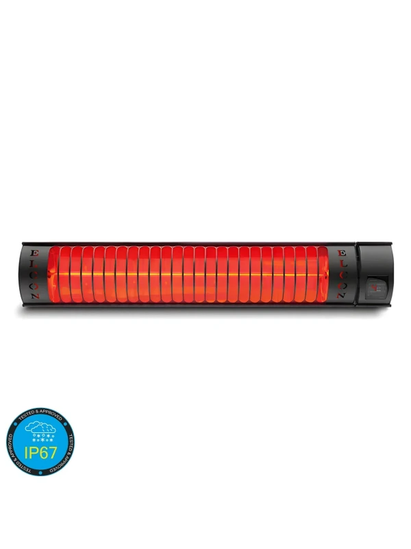 Açık Hava Uzaktan Kumandalı Elektrikli Infrared Isıtıcı RCH-2500/6 - Ürün Görseli 2